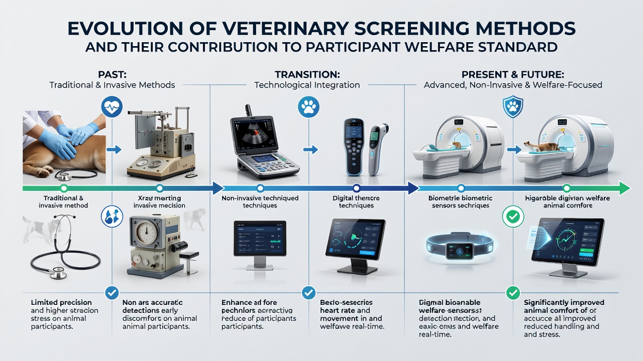 Modern veterinary team conducting advanced imaging and biomarker analysis on a racehorse